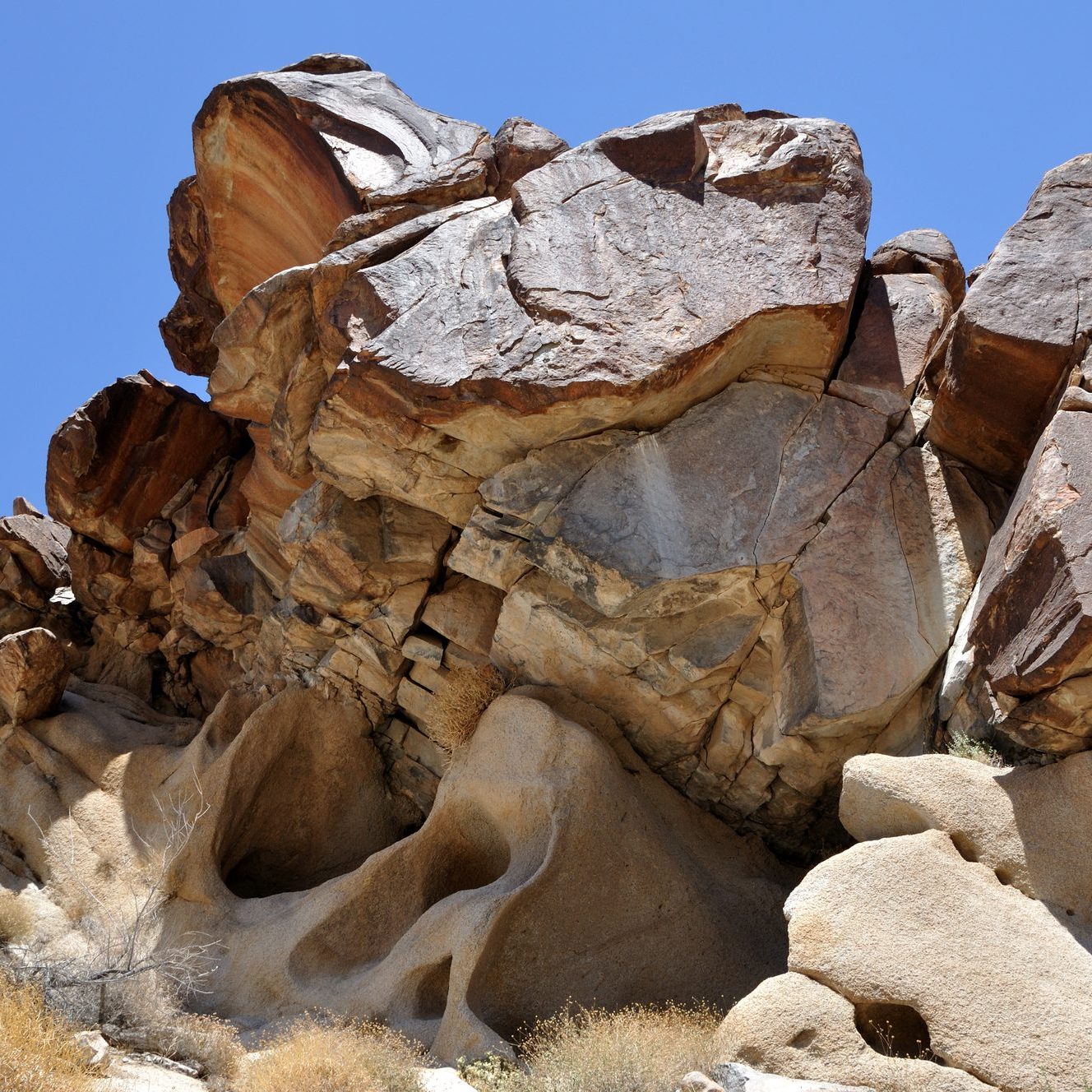 Rock Formation, Grapevine Canyon, Nevada